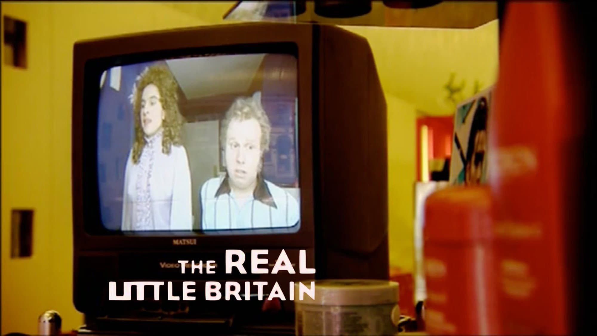 The Real Little Britain backdrop
