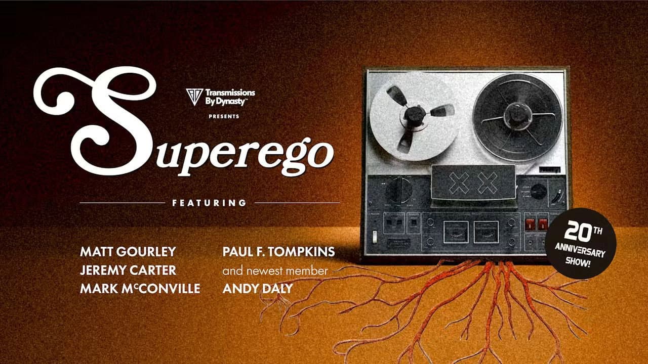 Superego: 20th Anniversary Show backdrop