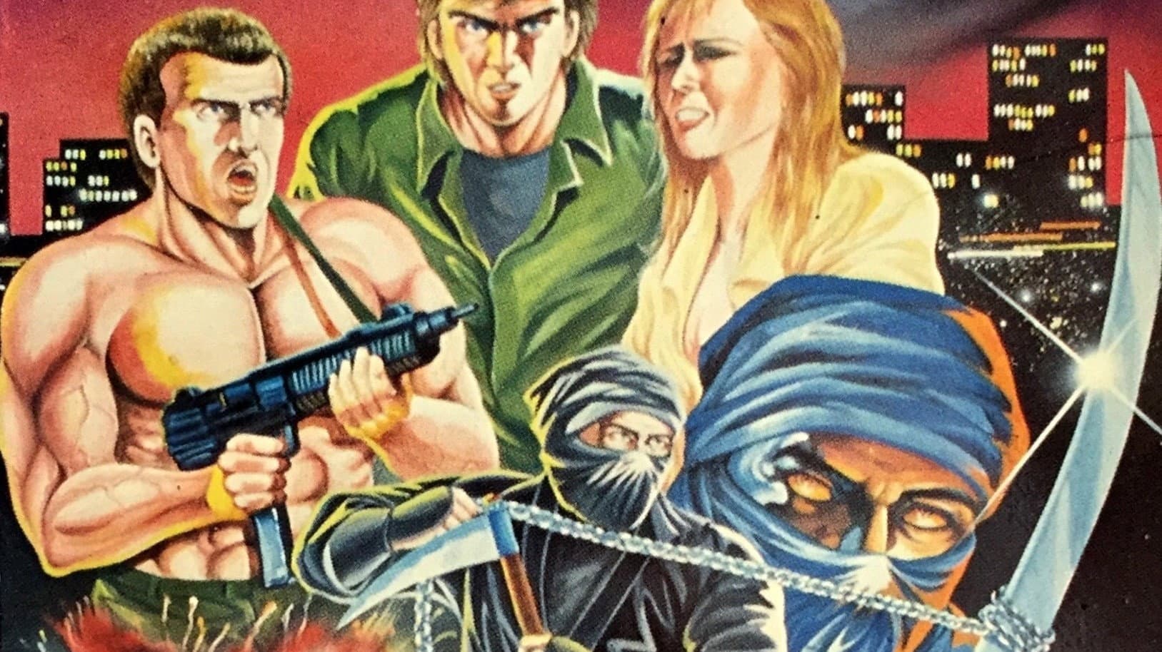 Tough Ninja: The Shadow Warrior backdrop