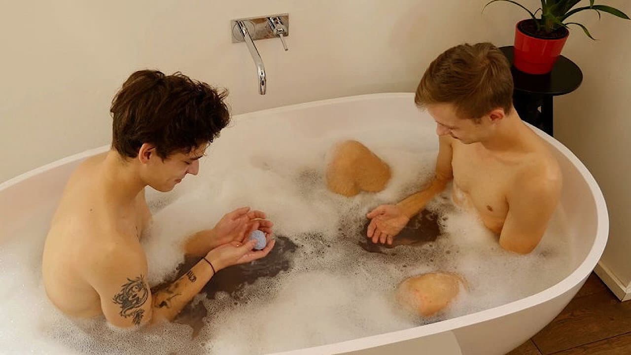 Bareback Bath Boys backdrop