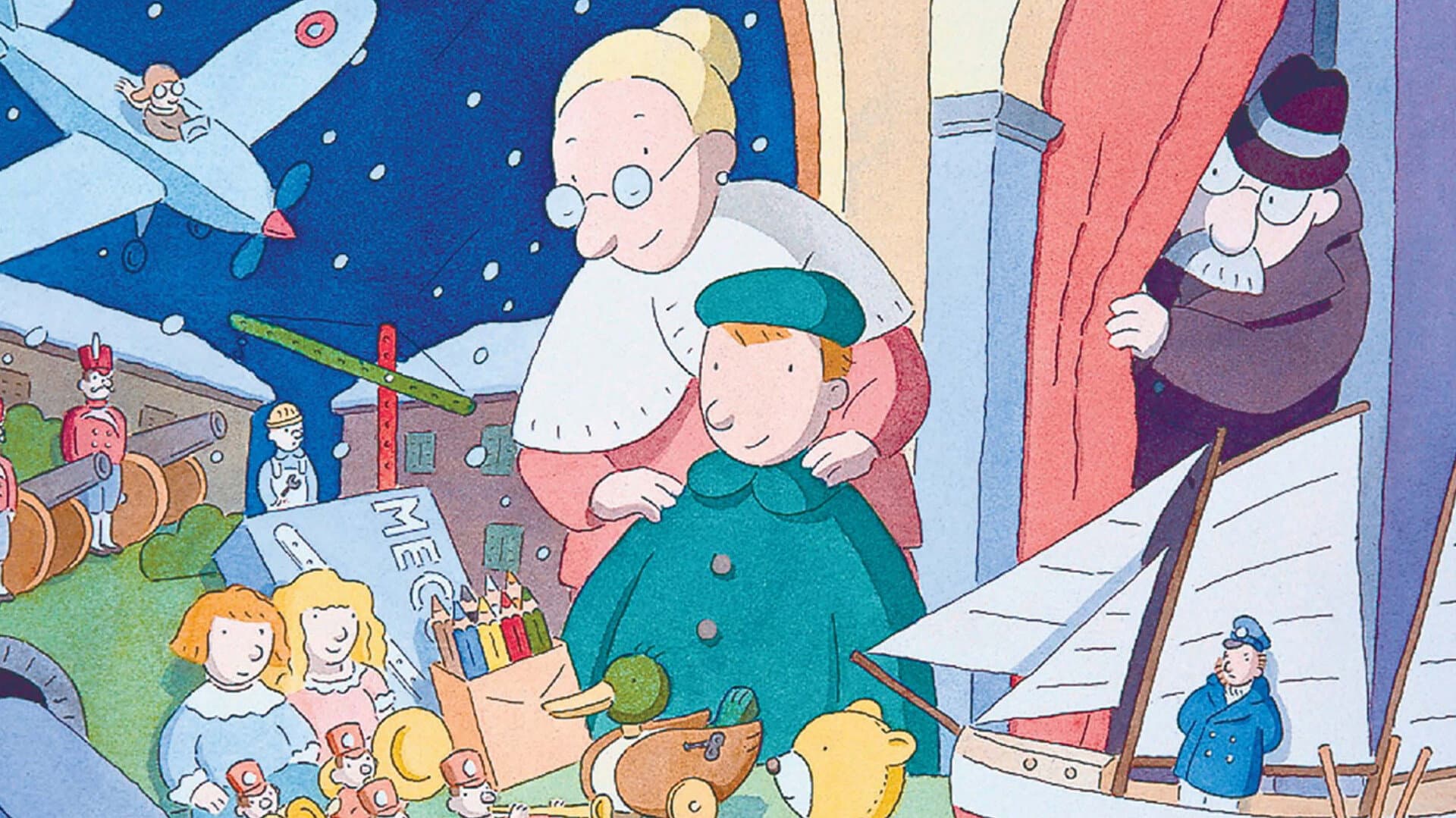 How the Toys Saved Christmas backdrop