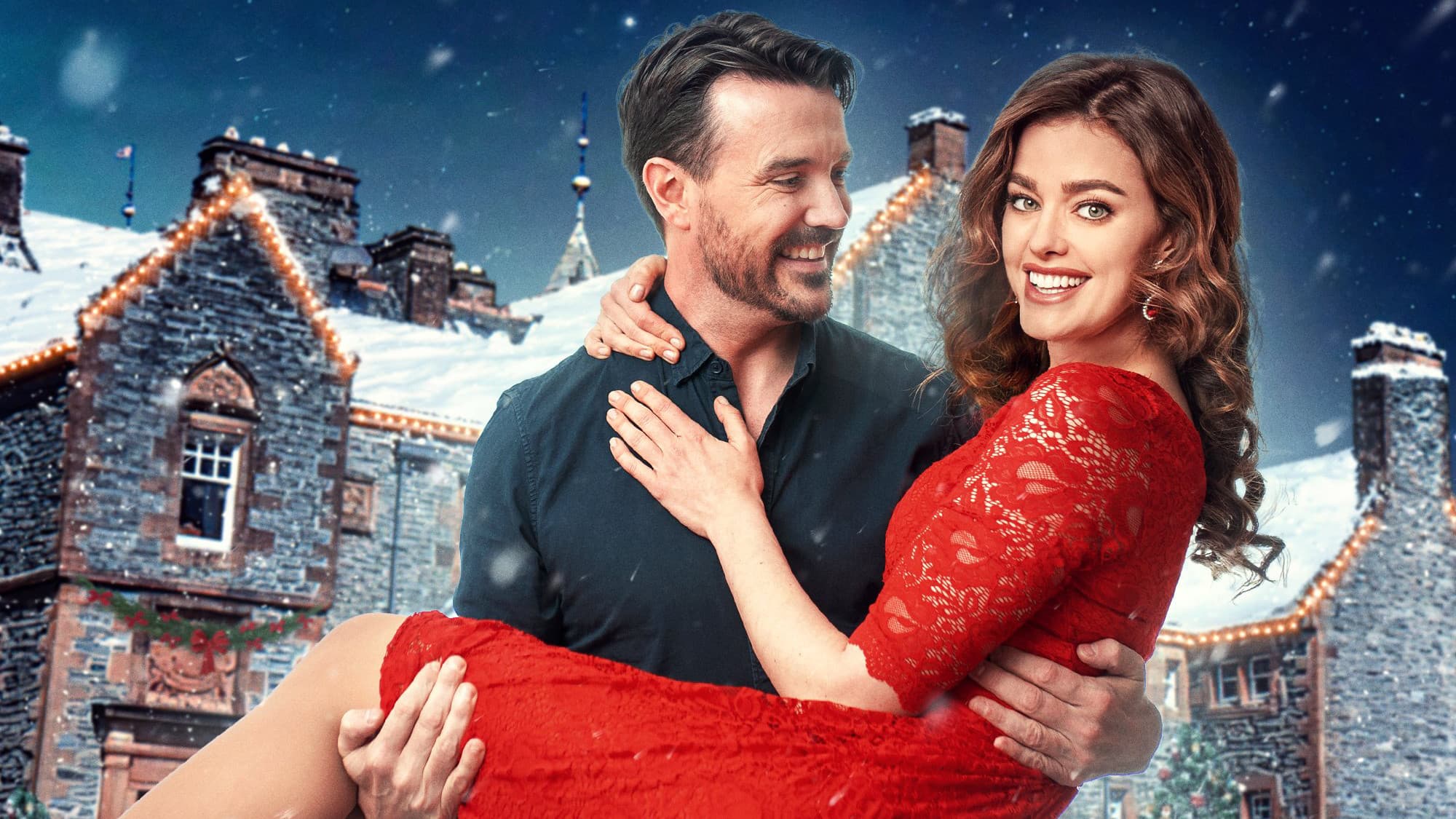 Saving Christmas Spirit backdrop