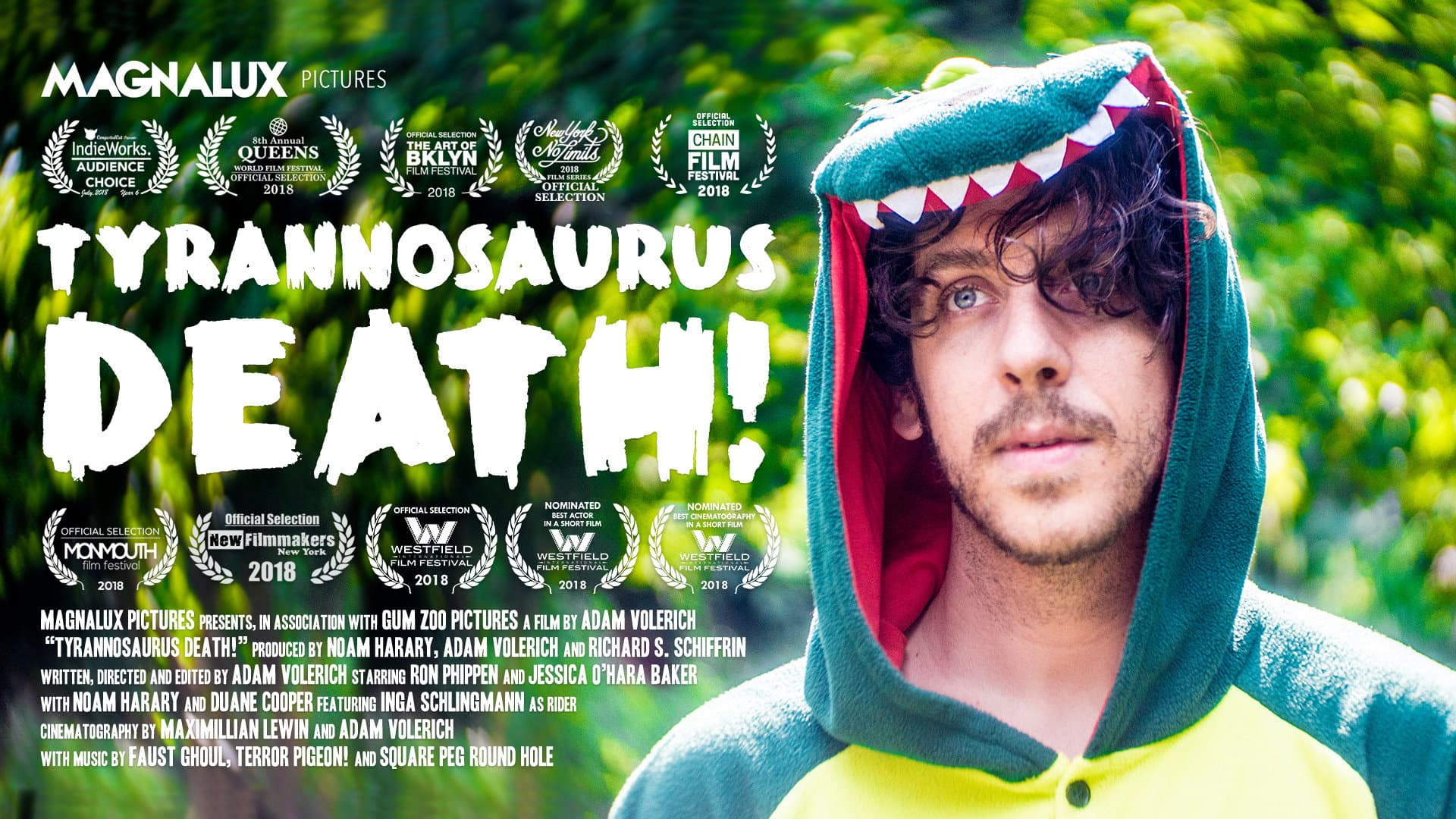 Tyrannosaurus Death! backdrop