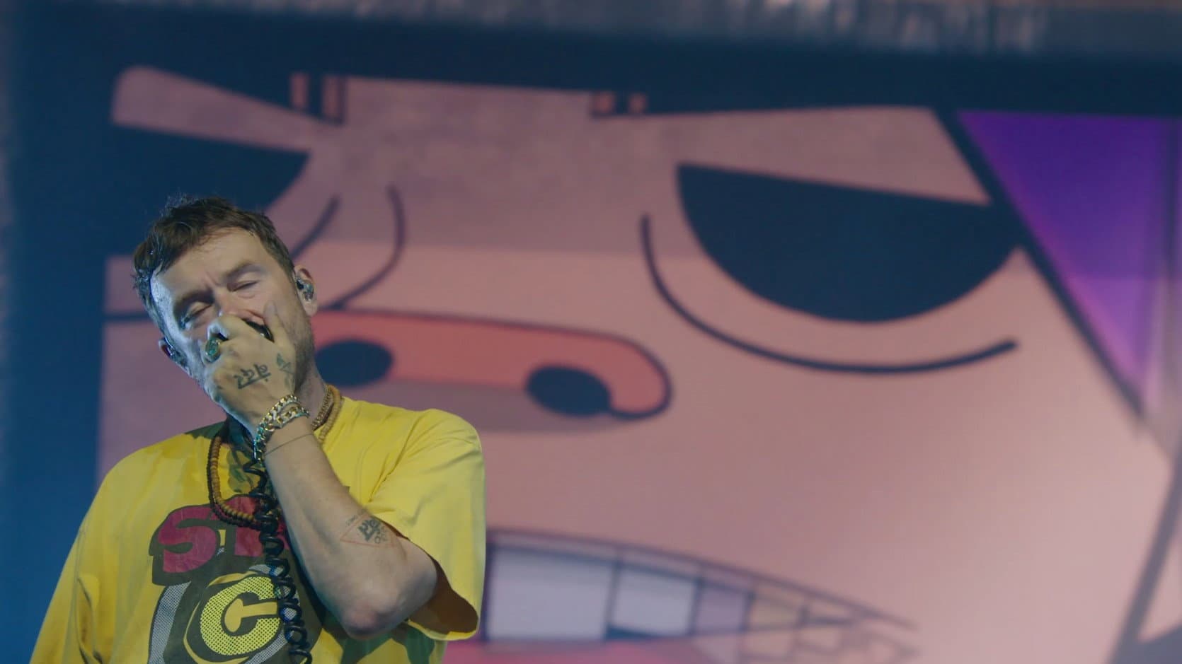 Gorillaz Live (YouTube Music Nights) backdrop