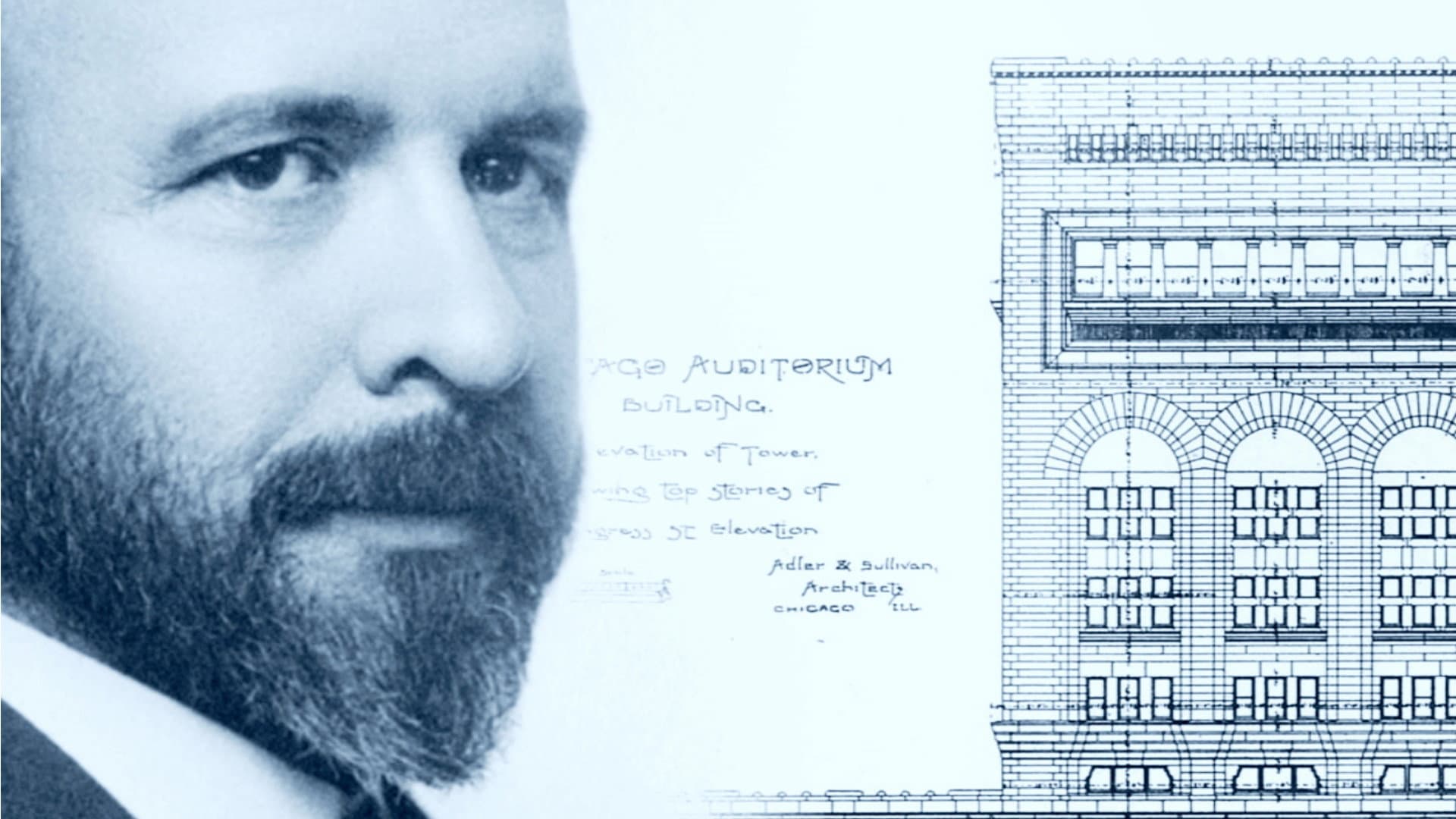 Louis Sullivan: the Struggle for American Architecture backdrop