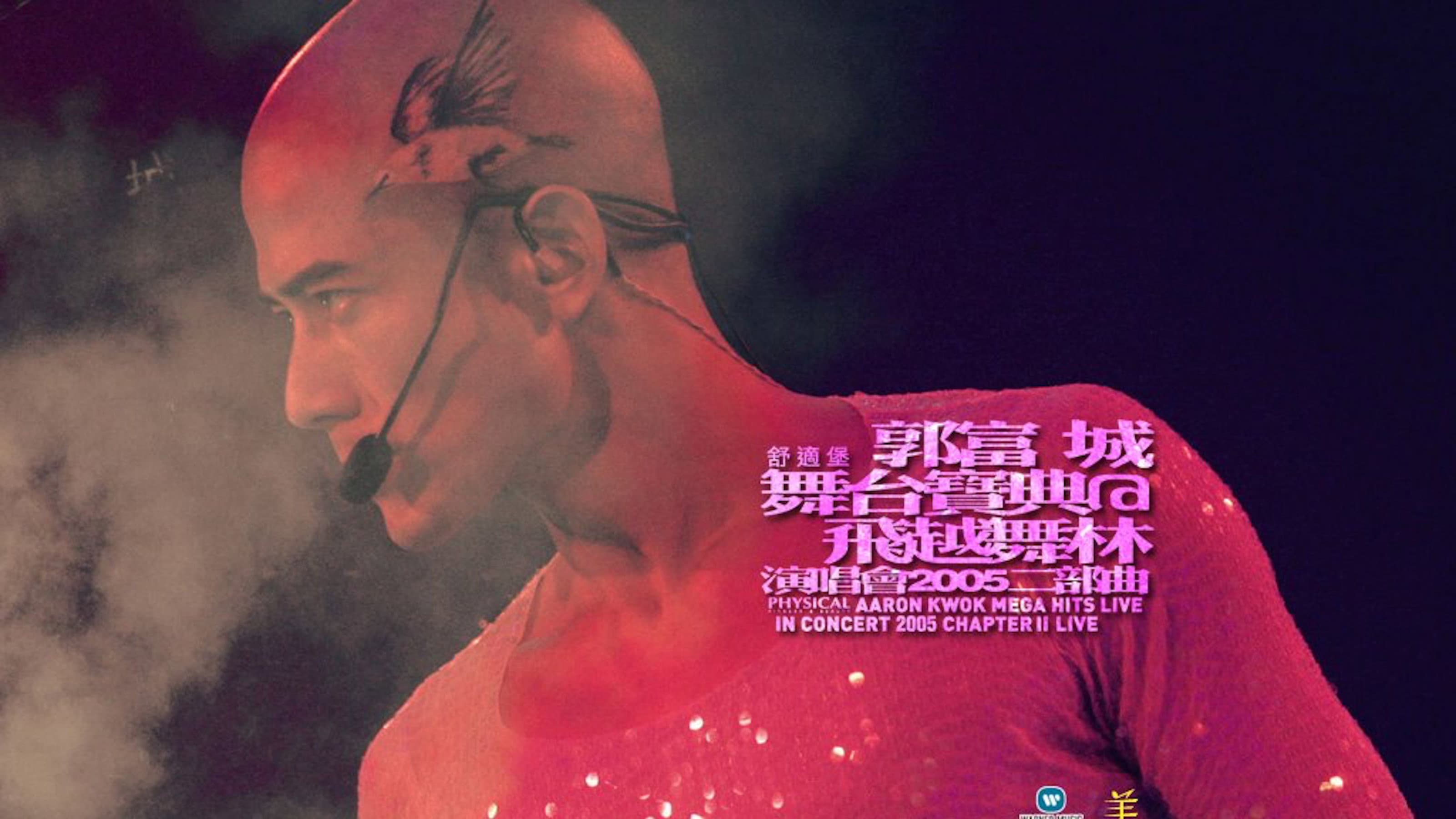 Aaron Kwok Mega Hits Live In Concert 2005 Chapter II Live backdrop