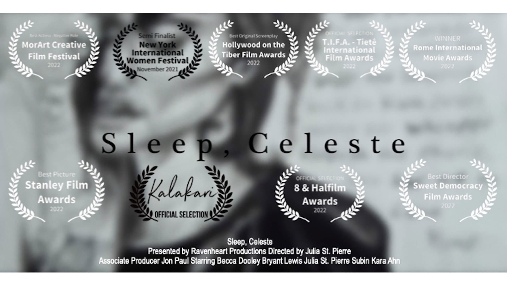 Sleep, Celeste backdrop