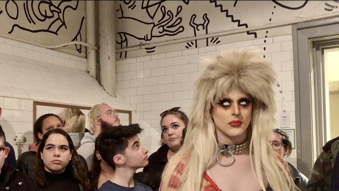 Life's a Biqtch backdrop