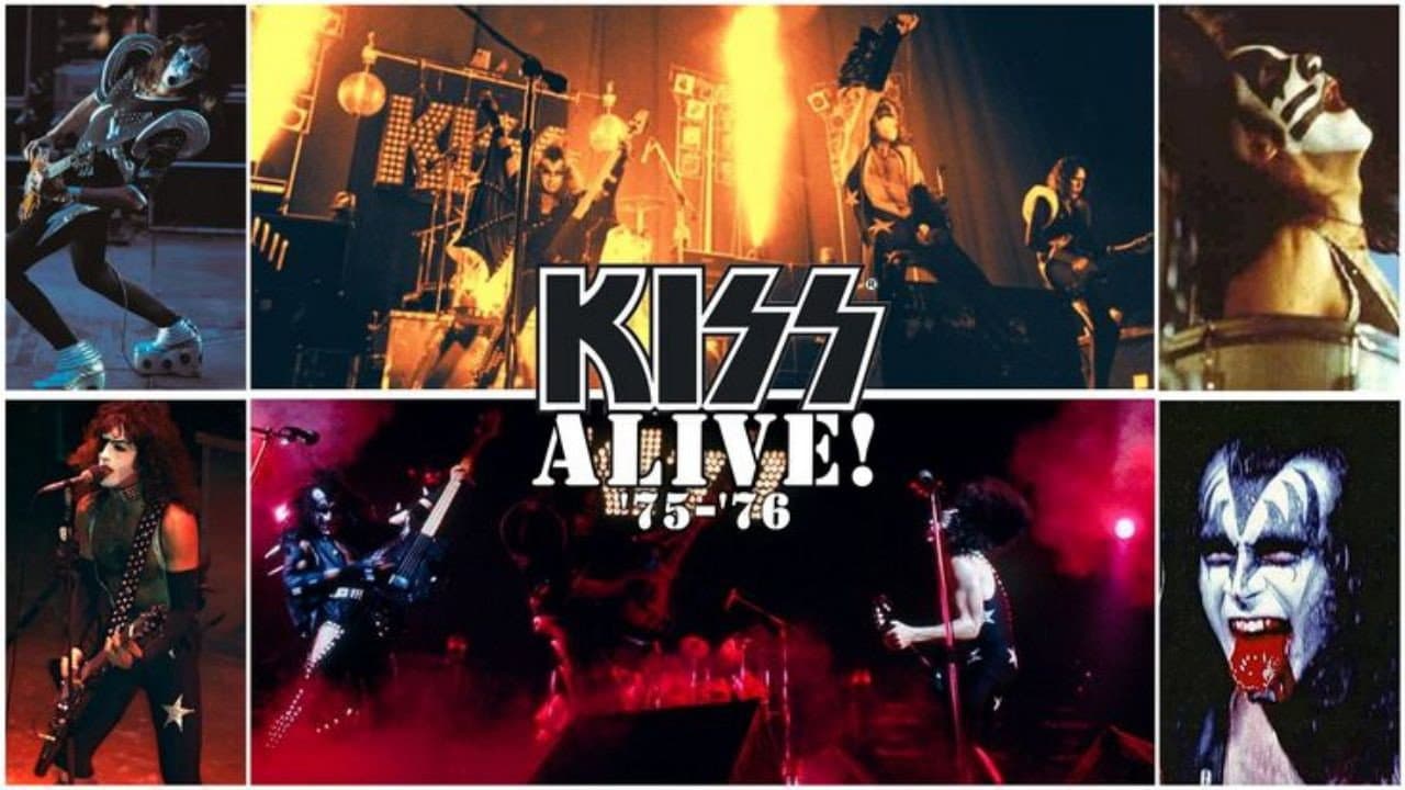 Kiss - (Alive Tour) Cobo Hall Detroit, MI January 25, backdrop