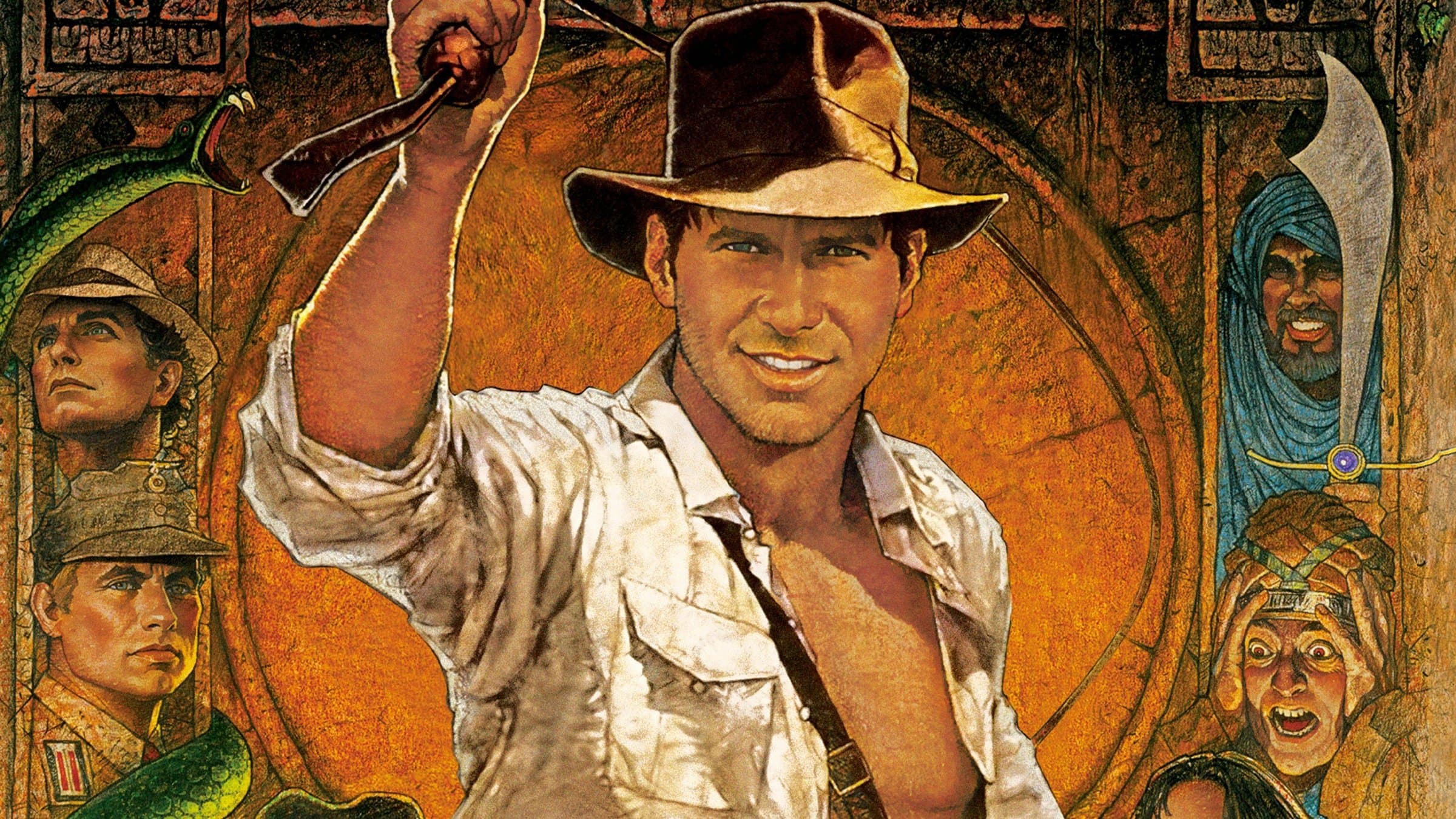 Raiders of the Lost Ark backdrop