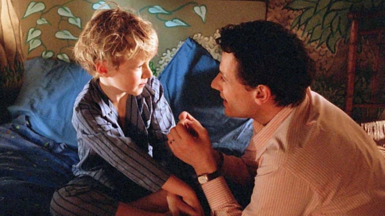 Man and Boy backdrop