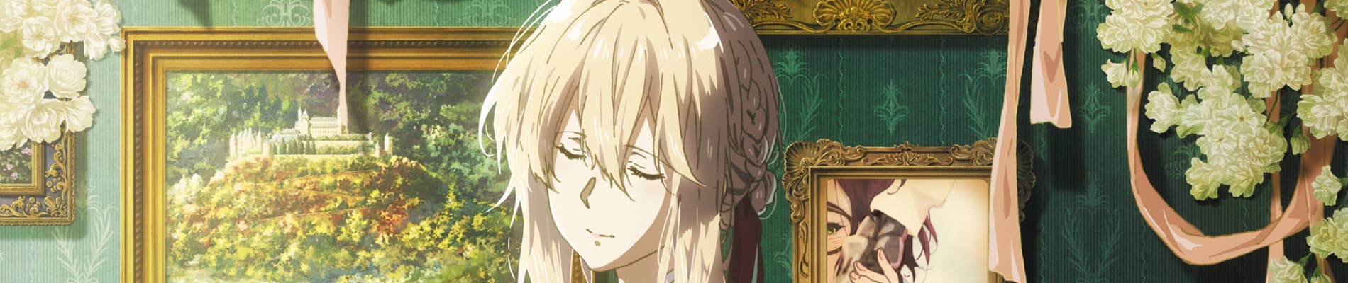 Violet Evergarden: Eternity and the Auto Memory Doll backdrop