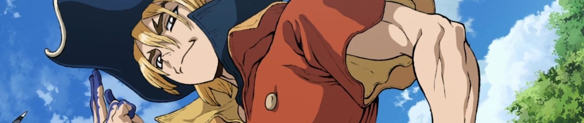 Dr. STONE Special Episode – RYUSUI backdrop