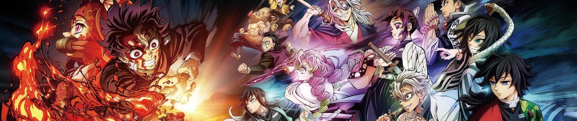 Demon Slayer: Kimetsu no Yaiba Hashira Training Arc backdrop