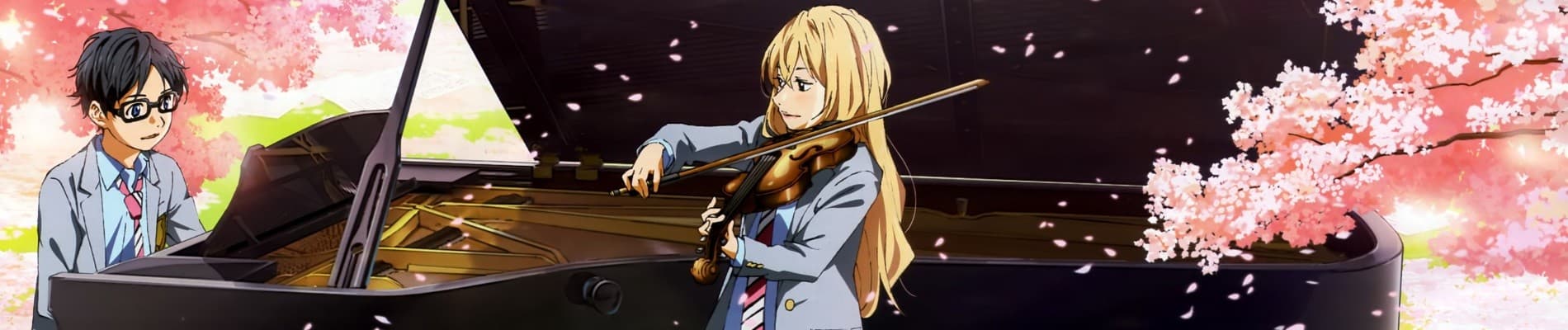Your lie in April backdrop