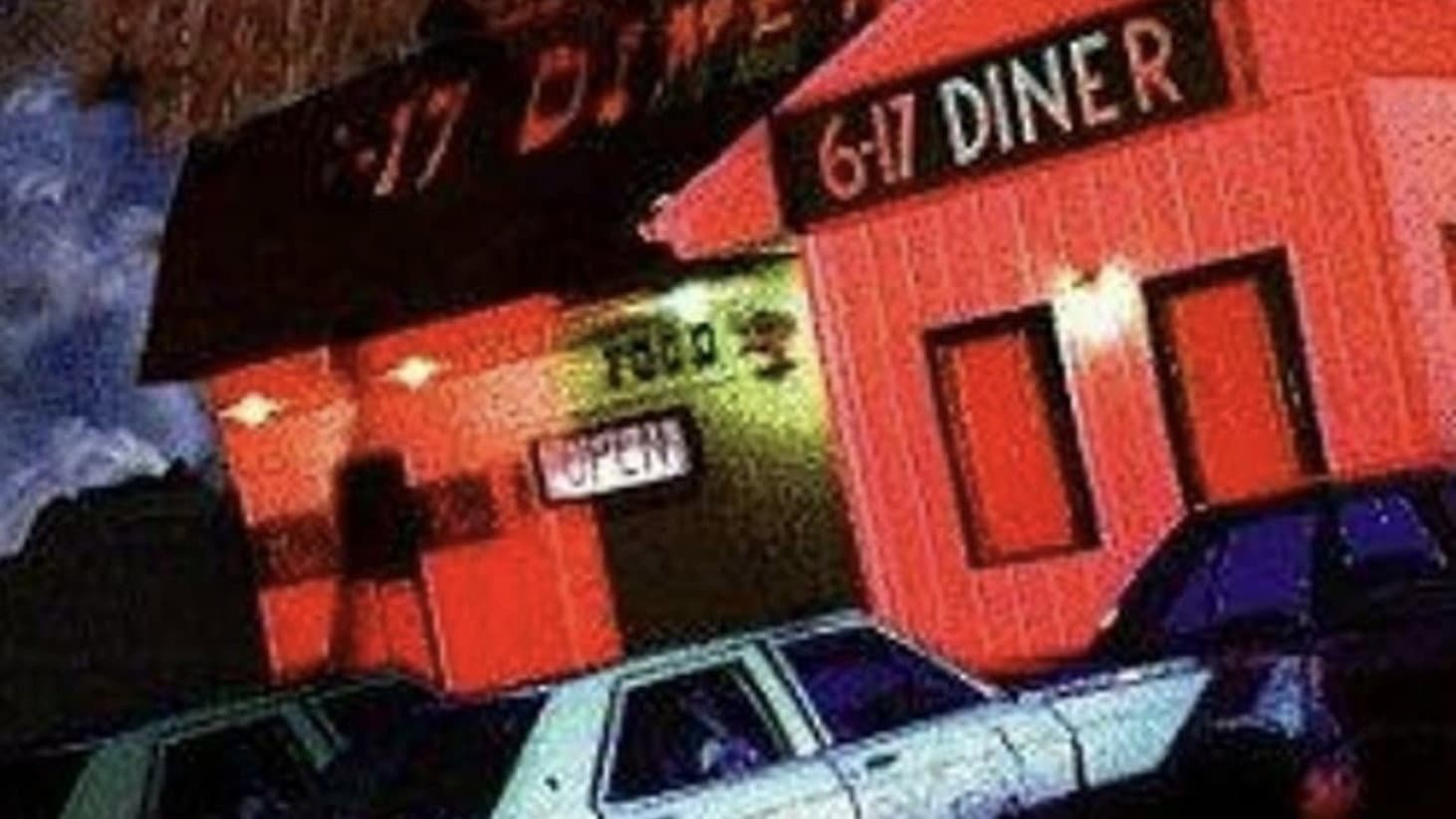 Back Road Diner backdrop