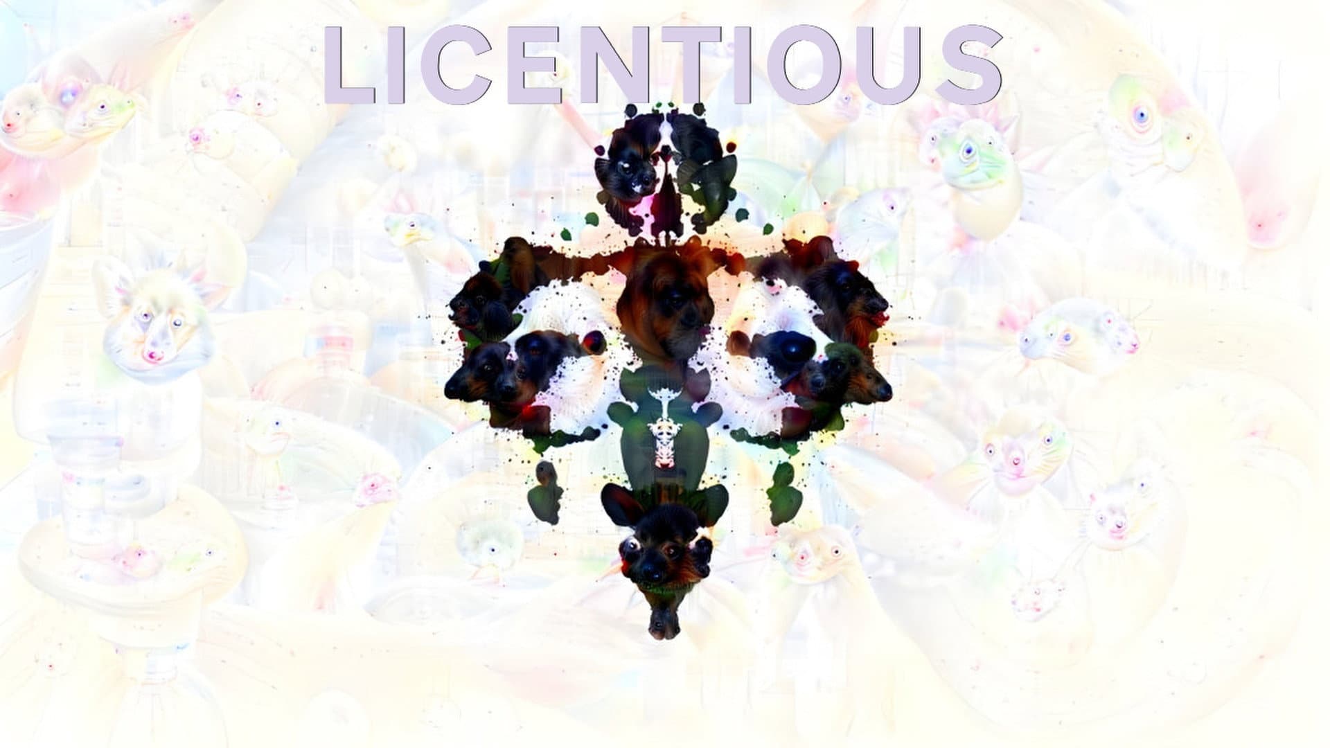 Licentious backdrop