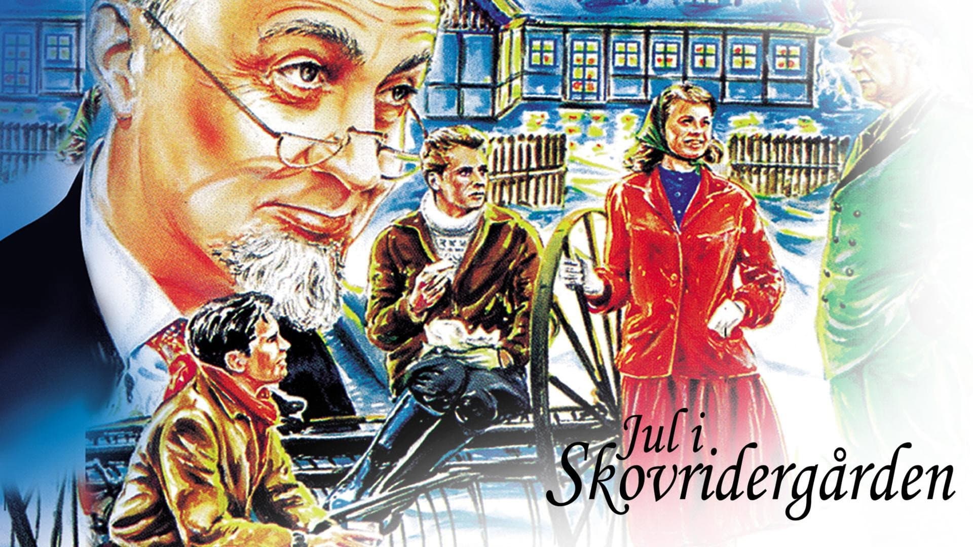 Jul i Skovridergaarden backdrop