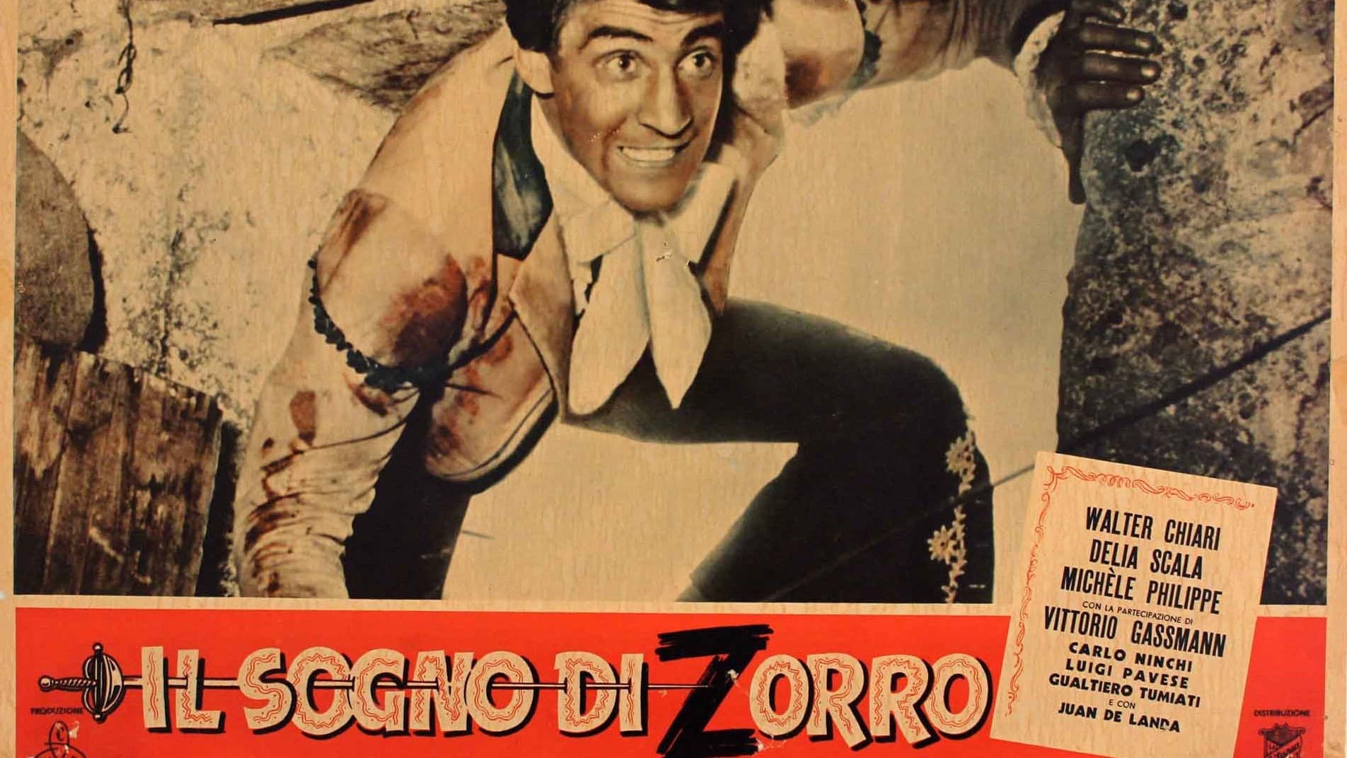 The Dream of Zorro backdrop