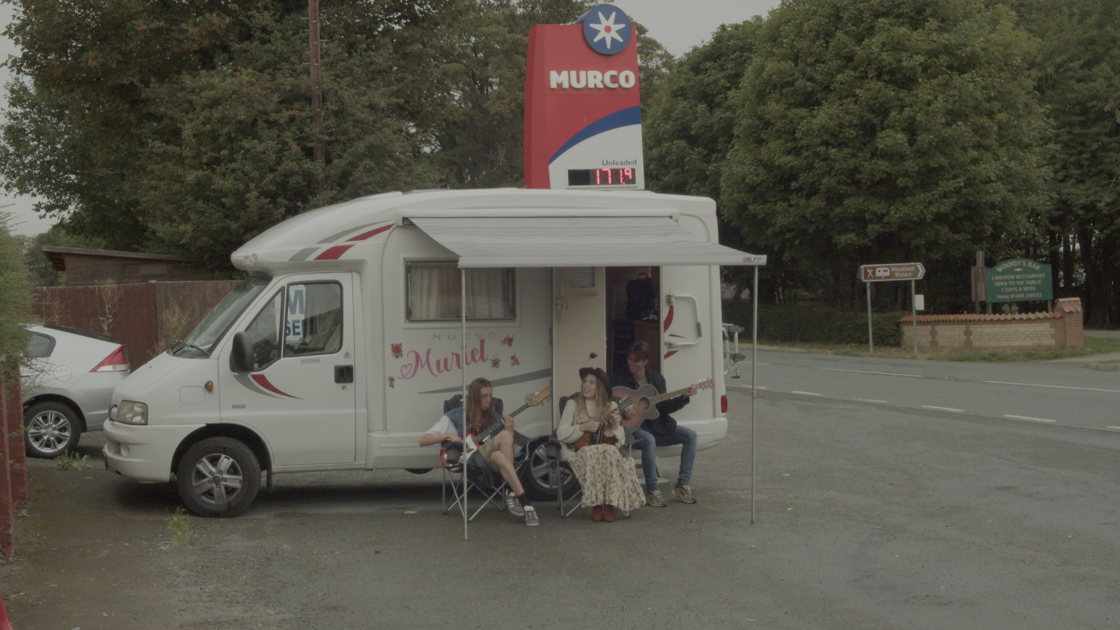 A Van Called Muriel backdrop