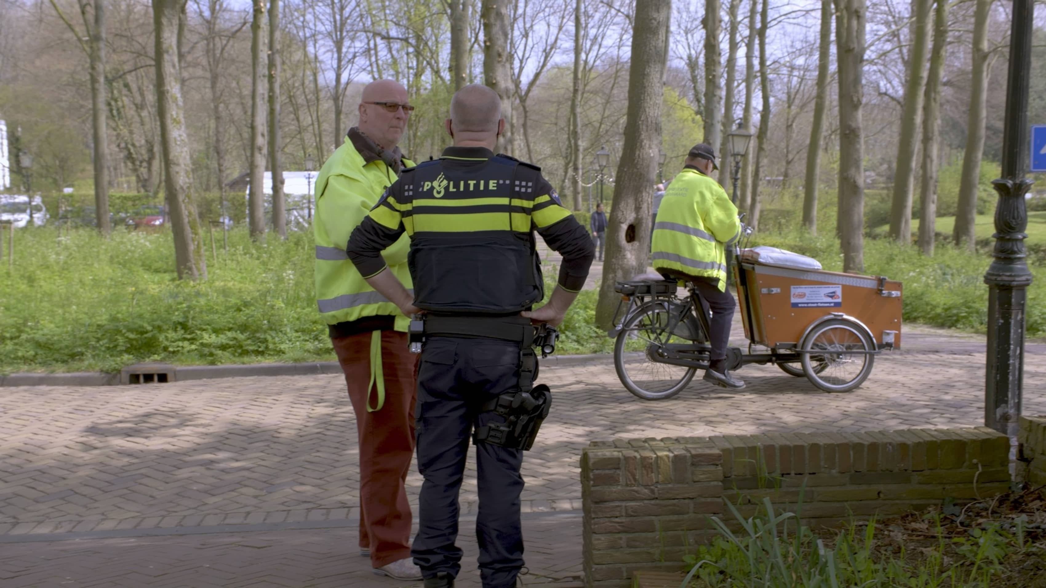 De burgerwacht backdrop