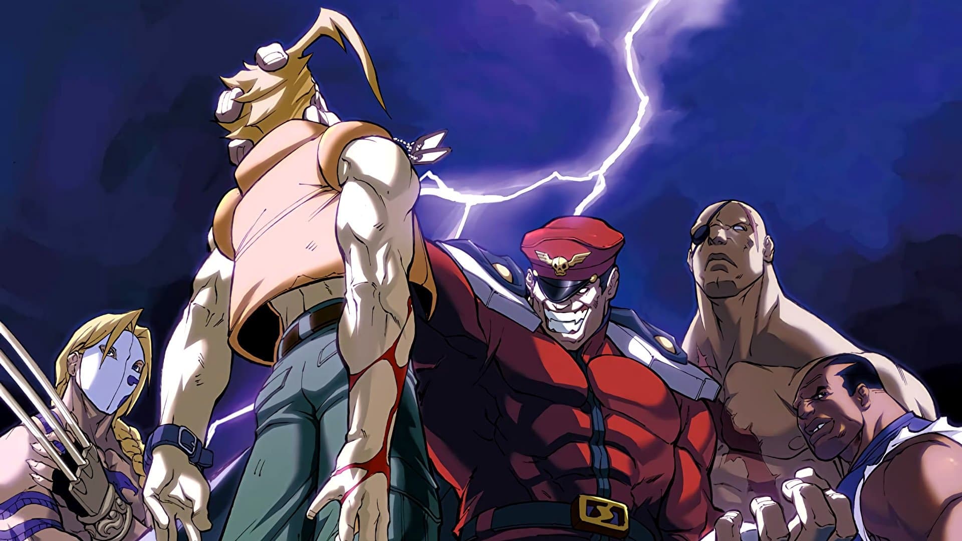 Street Fighter Round One: FIGHT! backdrop