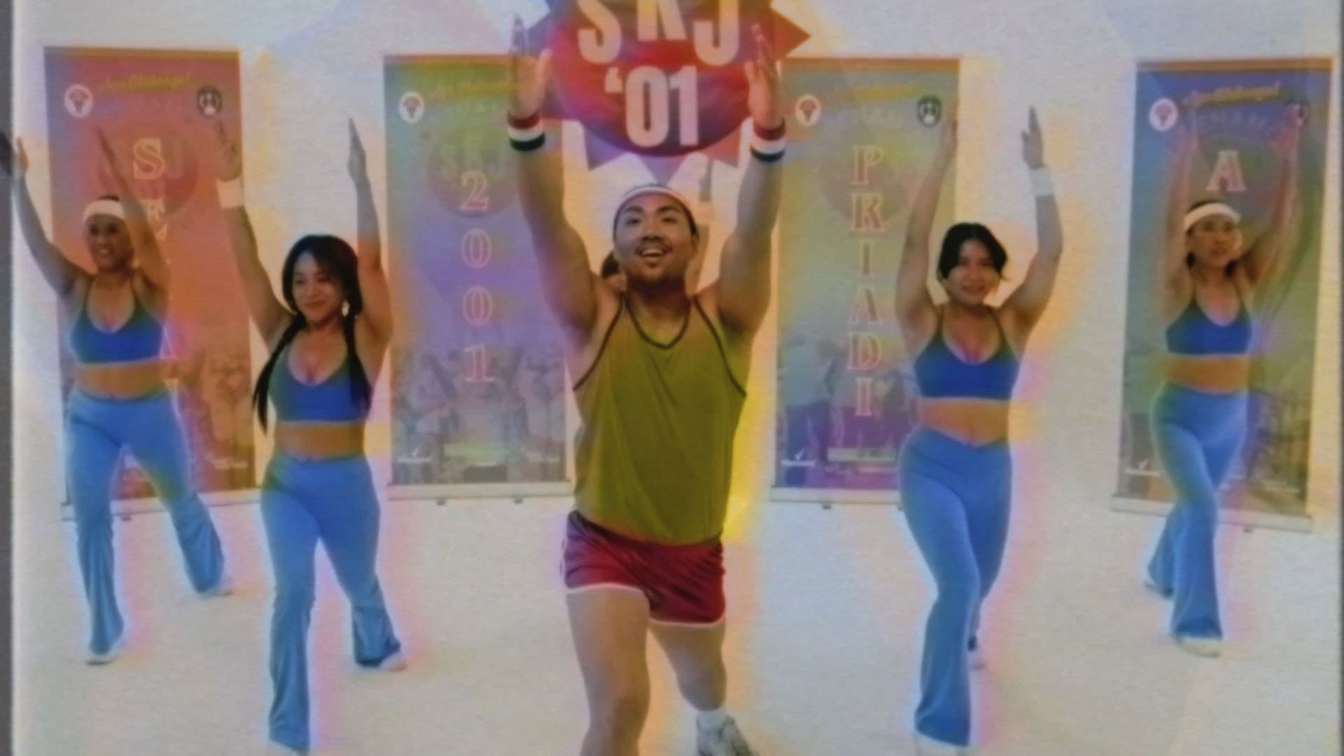 Rhythmic Exercise with Priadi backdrop