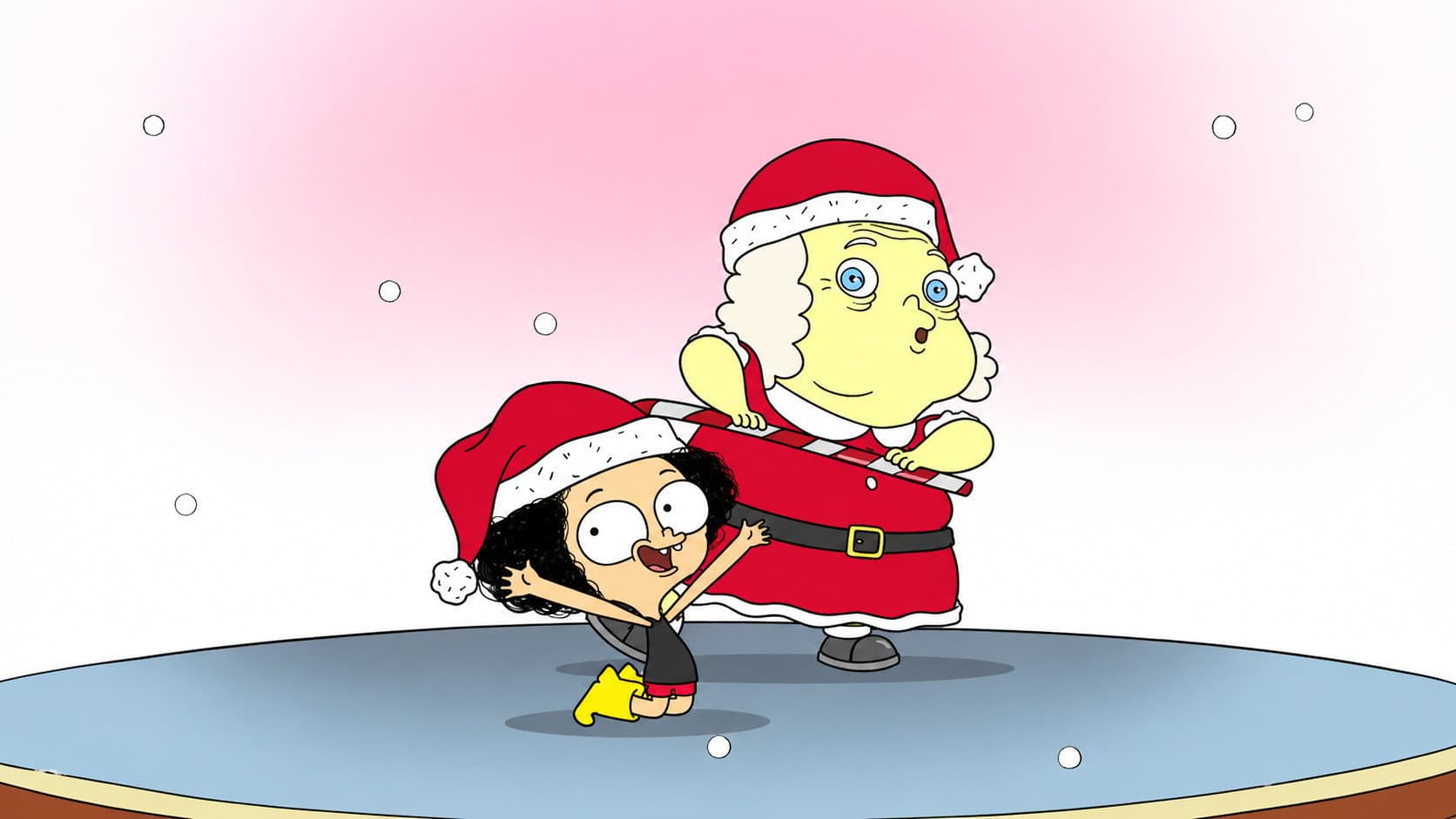 Jorel's Brother Christmas Special: Santa's Brother backdrop