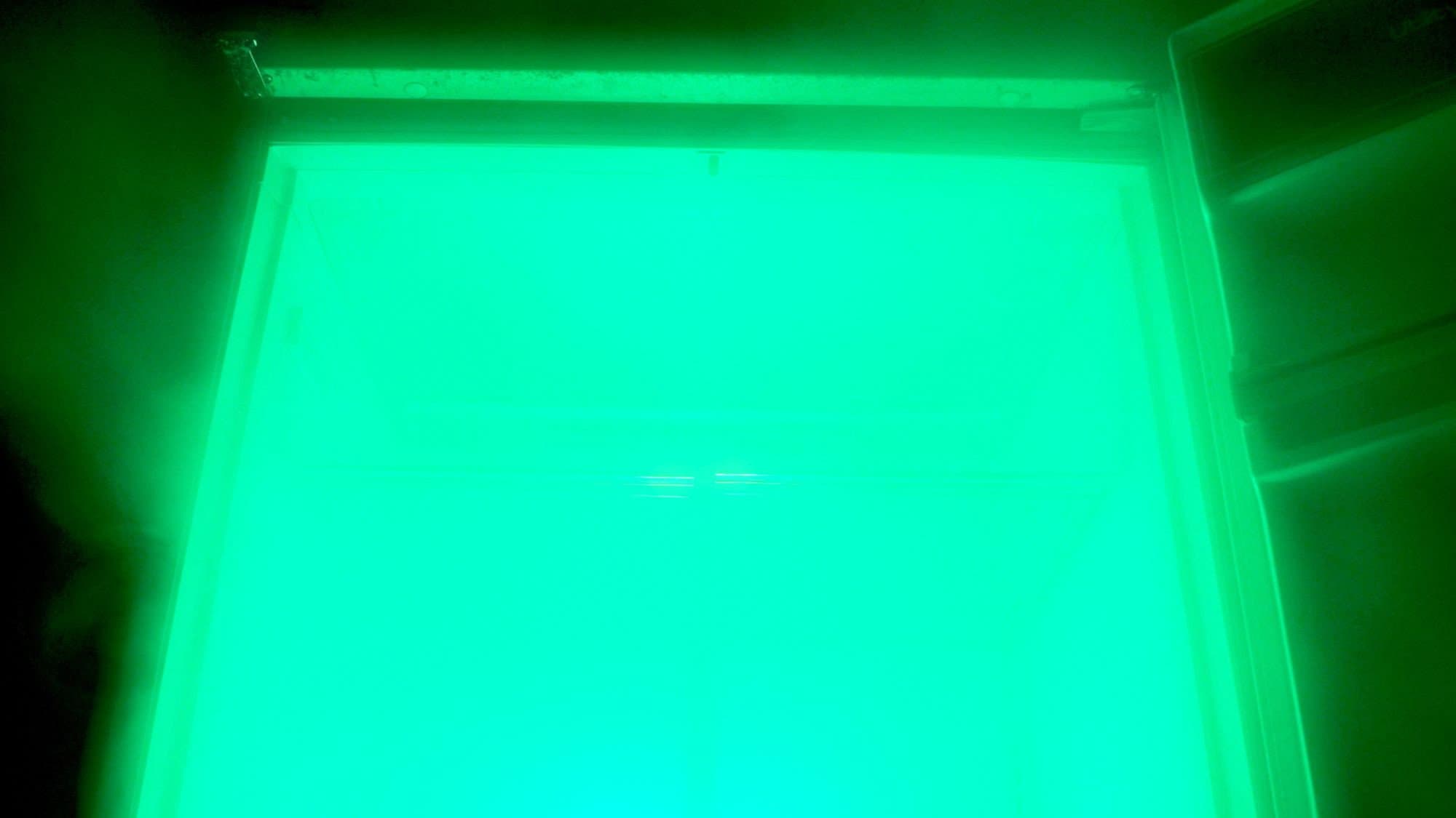 The Green Fridge backdrop