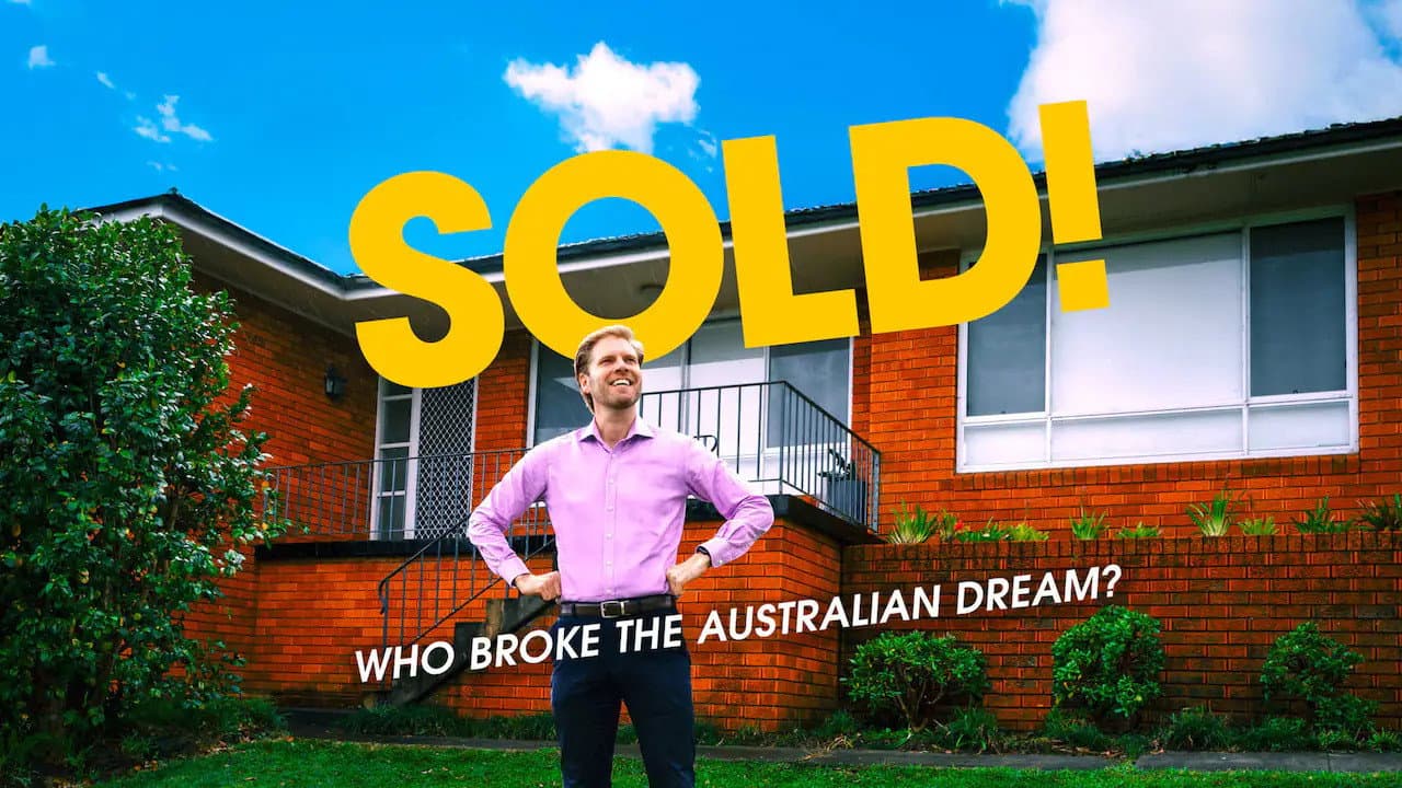 Sold! Who Broke the Australian Dream? backdrop