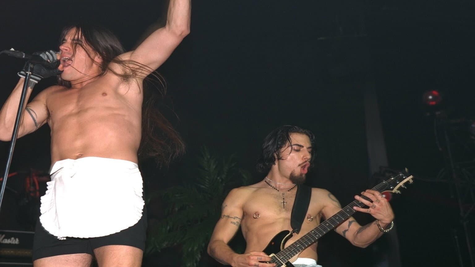Red Hot Chili Peppers Occupy the Garden backdrop