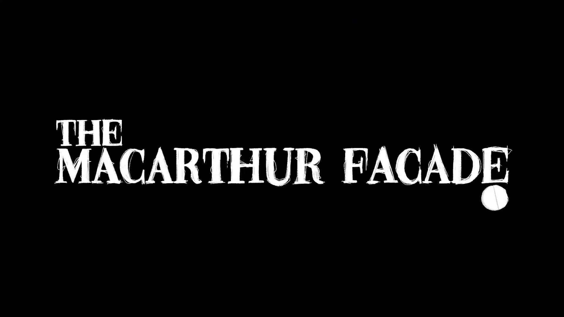 The MacArthur Facade backdrop