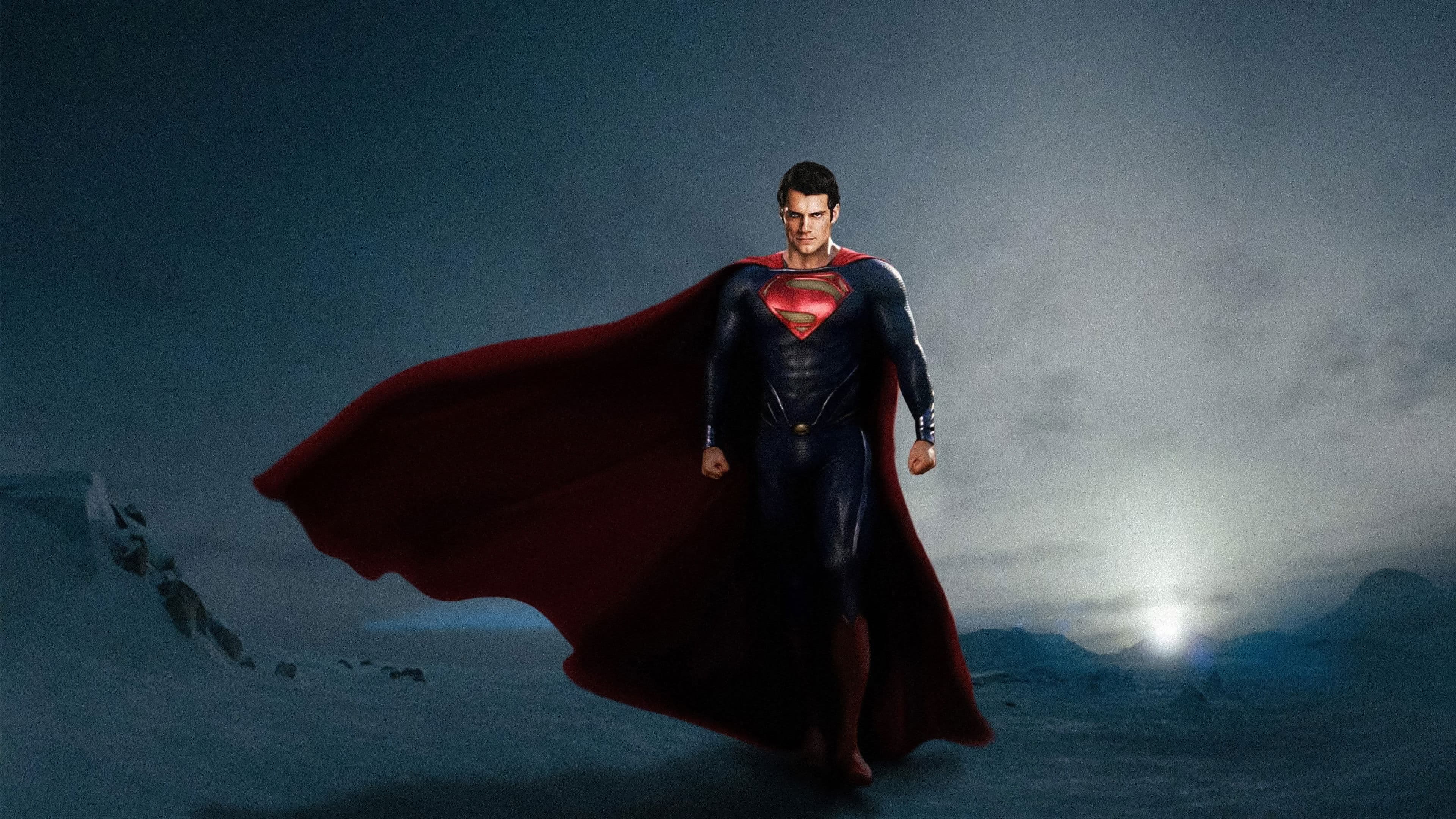 Man of Steel backdrop