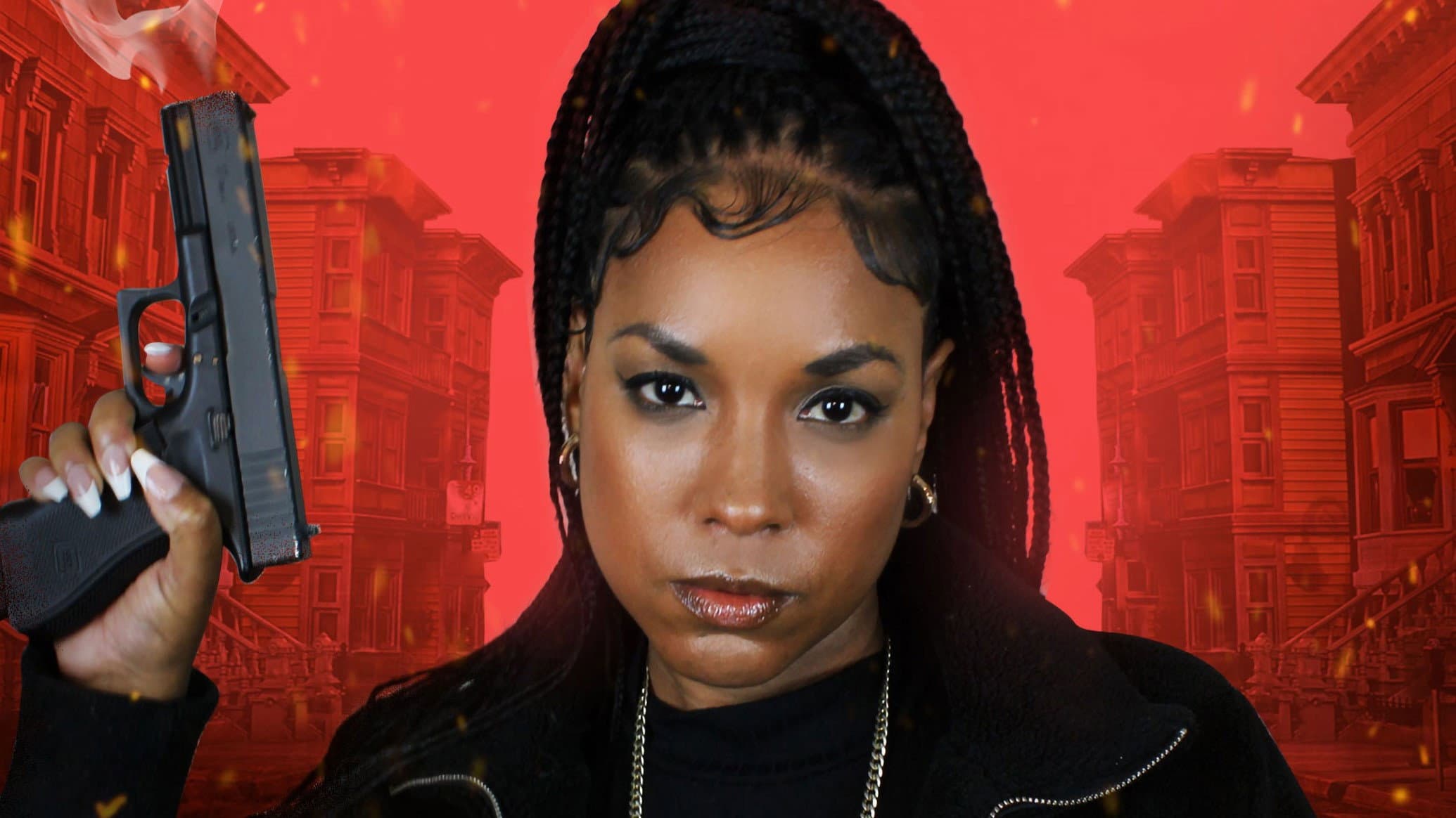 Keisha Takes the Block backdrop
