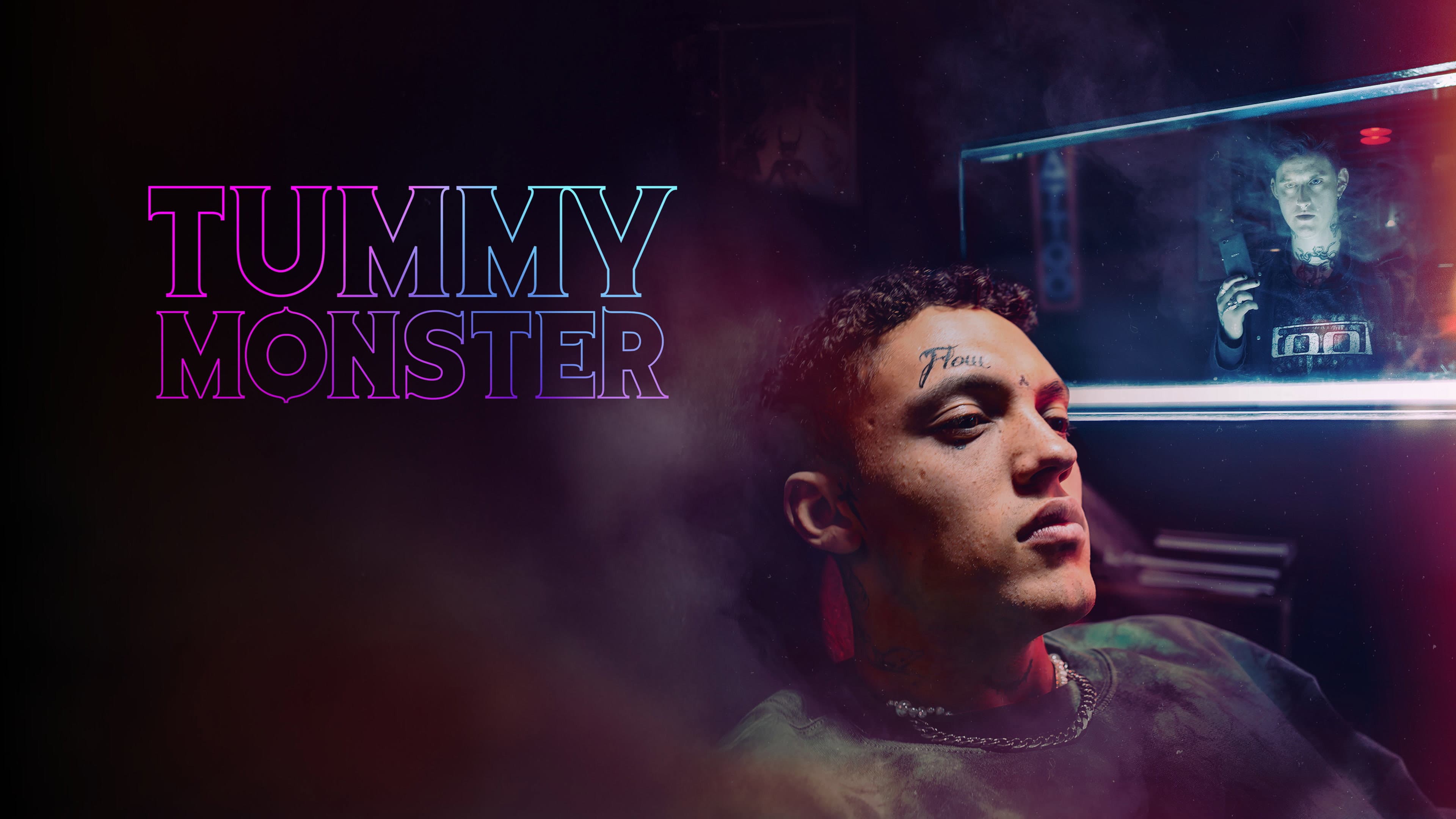 Tummy Monster backdrop