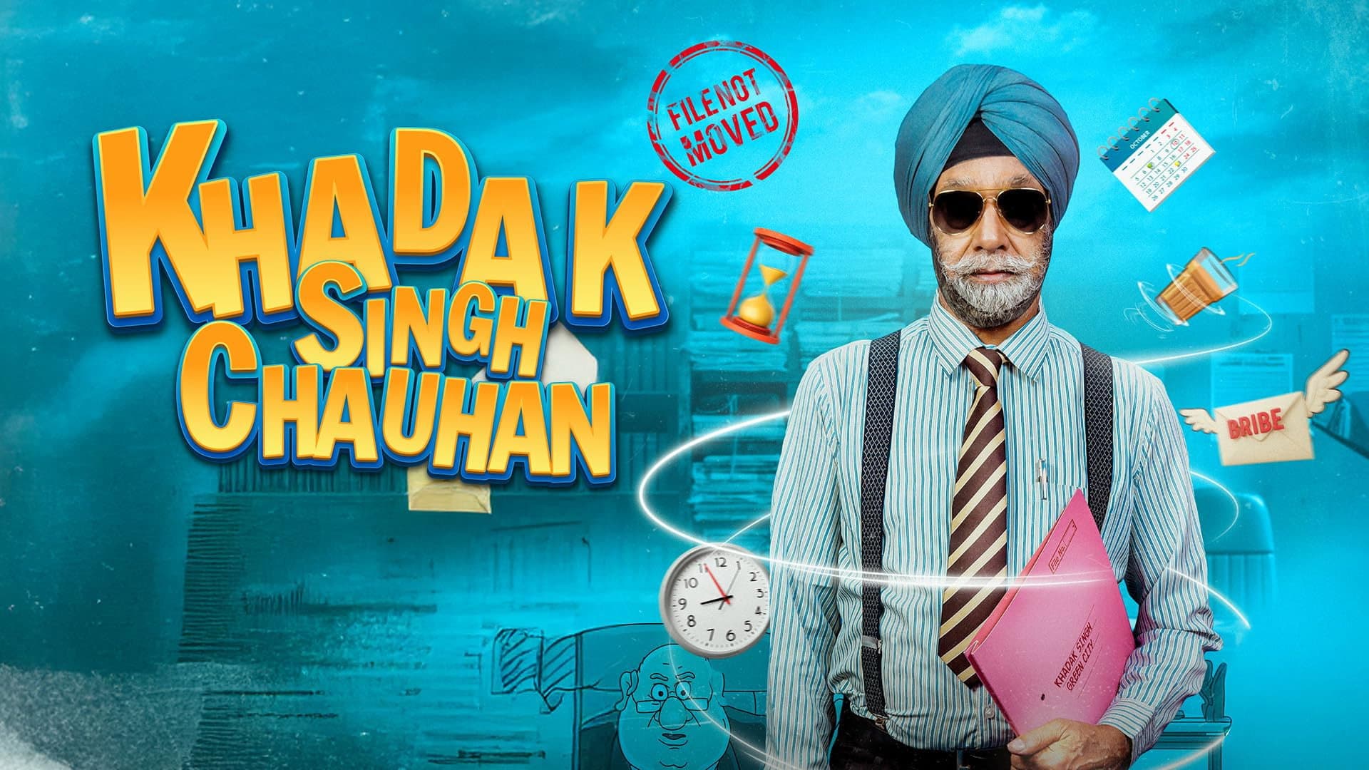 Khadak Singh Chauhan backdrop