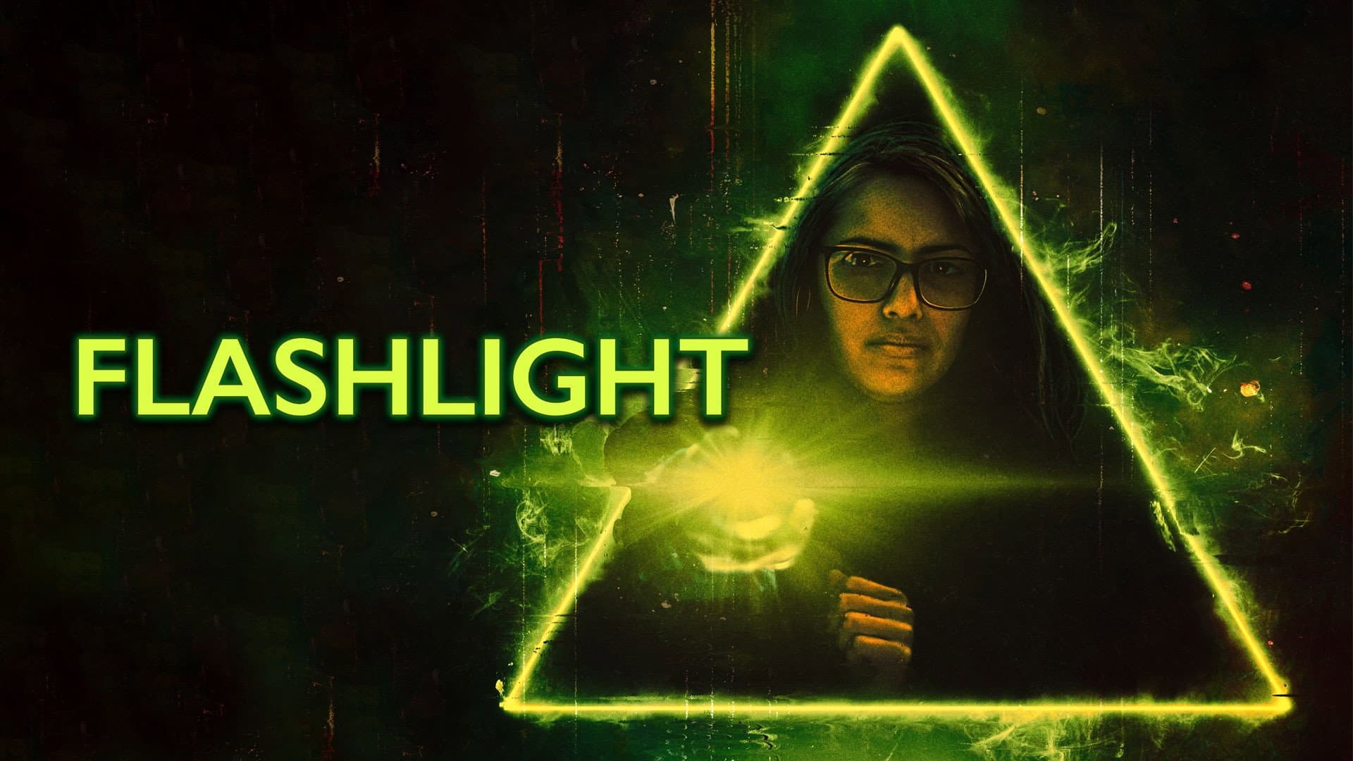 Flashlight backdrop