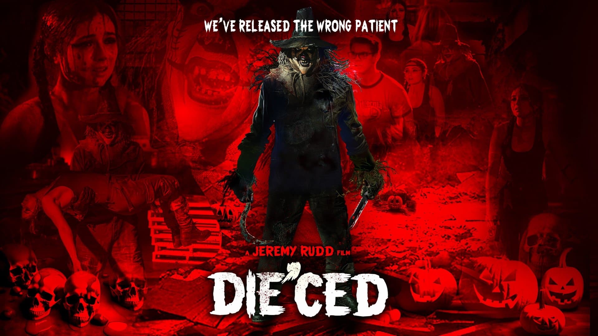 Die'ced backdrop