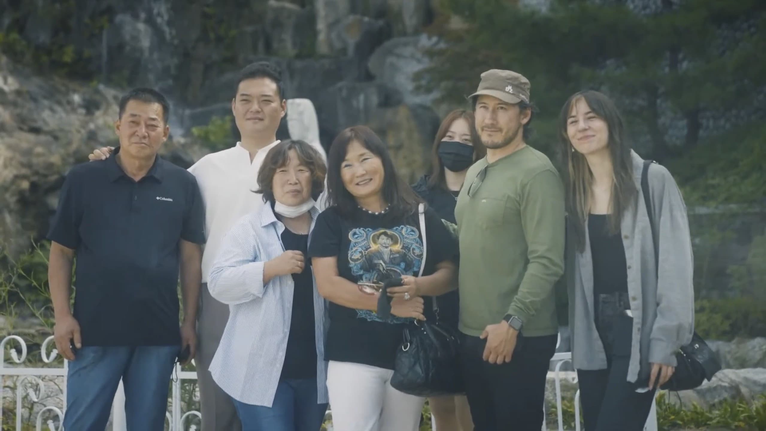 Markiplier from North Korea backdrop