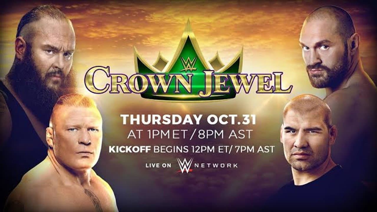 WWE Crown Jewel 2019 backdrop