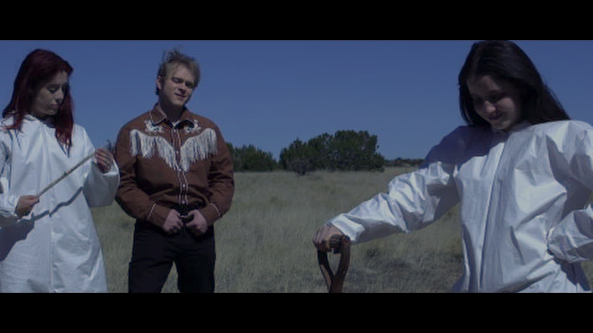 Post-American Cowboy backdrop