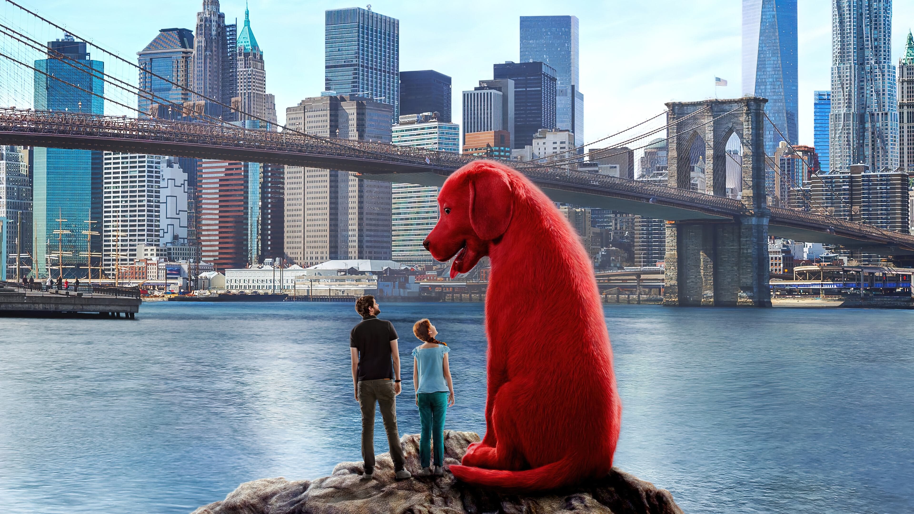 Clifford the Big Red Dog backdrop
